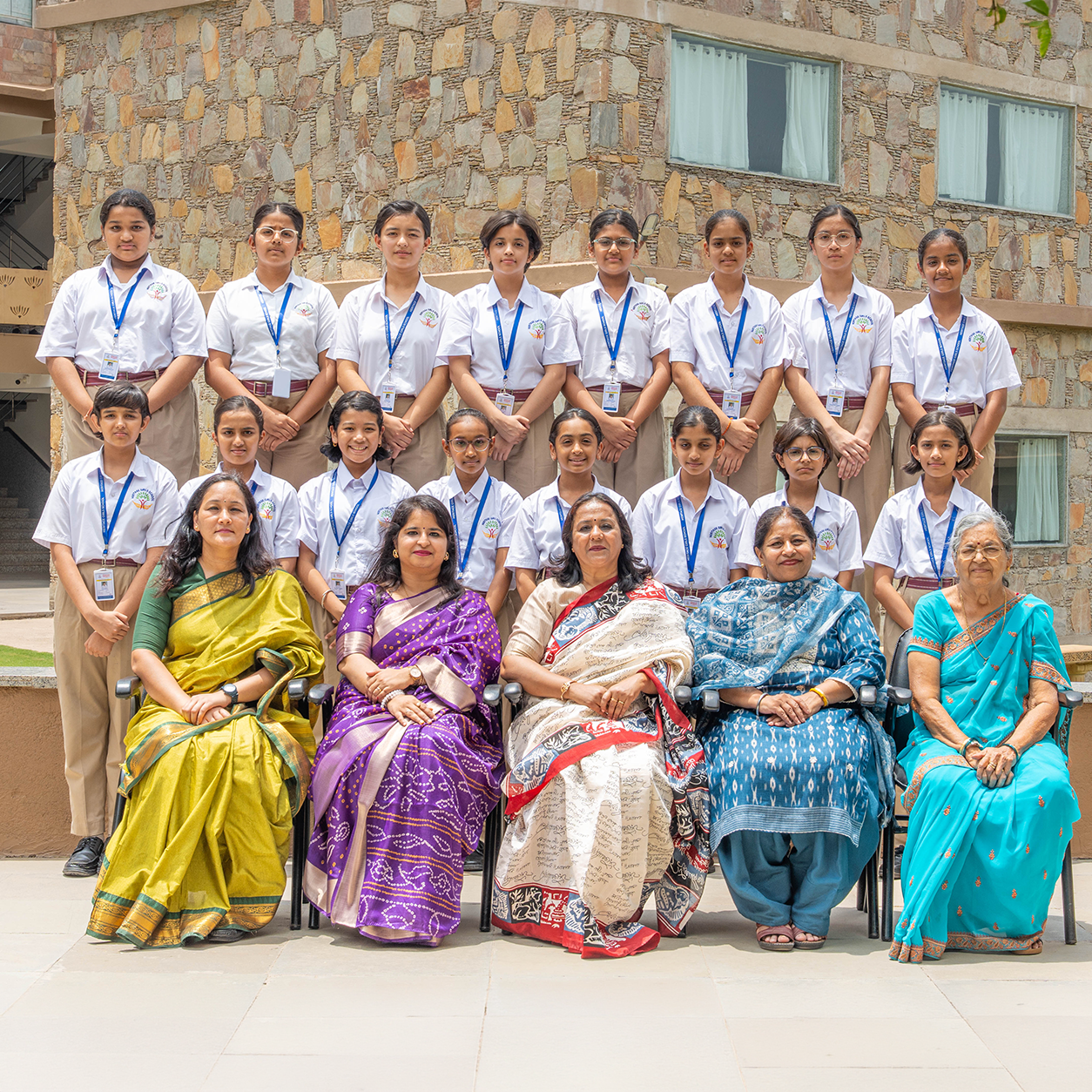 Students at Heritage Girls School
